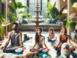 Práctica de Yoga en familia